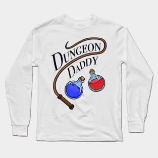 Dungeon Daddy: Unleash Your Inner Adventurer Long Sleeve T-Shirt